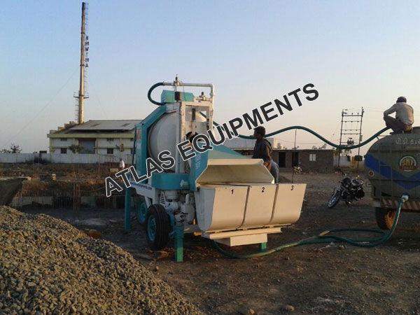 Mini Concrete Plant, With Diesel Engine In Bhavnagar, India