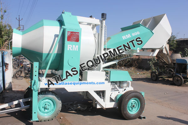 Mini Concrete Plant, With Diesel Engine In Bhavnagar, India