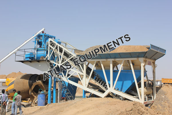 MOBILE CONCRETE BATCH MIXING PLANT MANUFACTURER INDIA