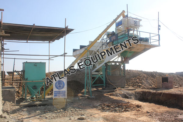 MOBILE CONCRETE BATCHING PLANT SAYLA INDIA