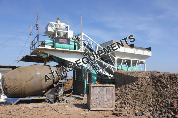 MOBILE CONCRETE BATCHING PLANT SAYLA INDIA