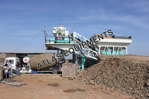 MOBILE CONCRETE BATCHING PLANT SAYLA INDIA