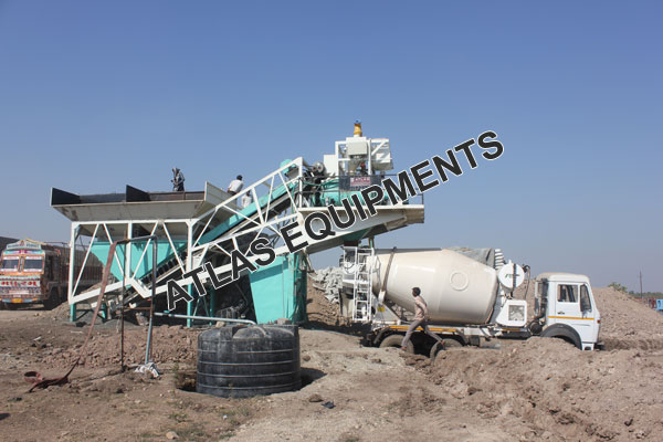 PORTABLE CONCRETE BATCH PLANT RAJKOT INDIA