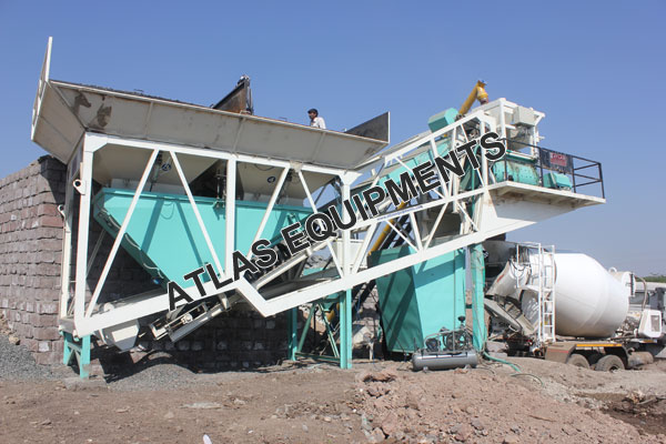 PORTABLE CONCRETE BATCH PLANT RAJKOT INDIA