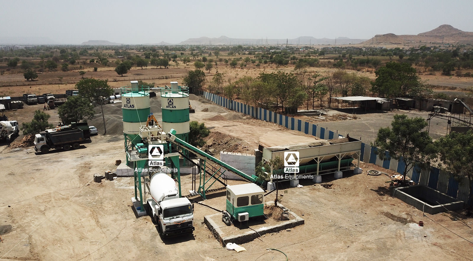 stationary concrete plant for sale