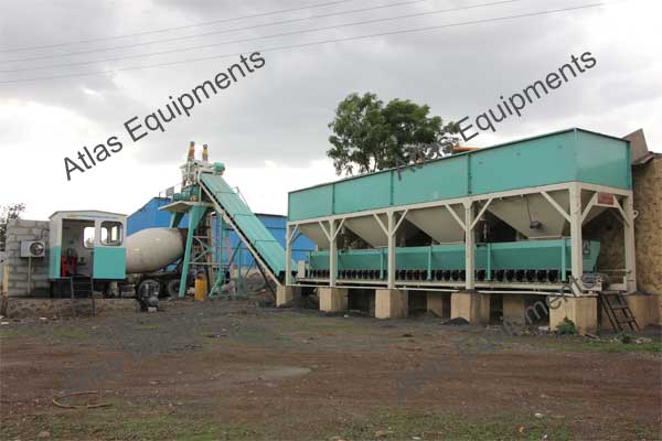 Stationary Concrete Batch Mix Plant